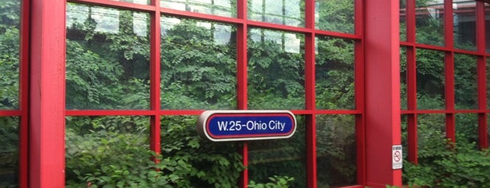 RTA W 25 - Ohio City Rapid Station is one of RTA Red Line.