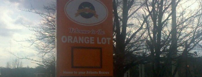 Turner Field - Orange Lot is one of The 4sqLoveStory.