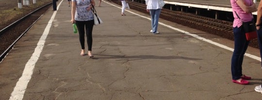 Ж/Д платформа Бирюлево-Пассажирская is one of Остановочные пункты Павелецкого направления.