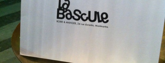 La Bascule is one of restaurants à tester.