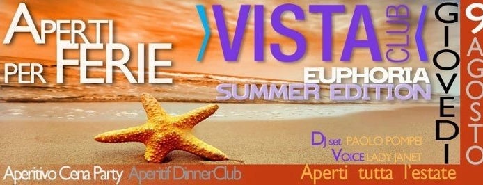 Vista Club is one of DISCOTECA SOFIA ROMA 3381128328.