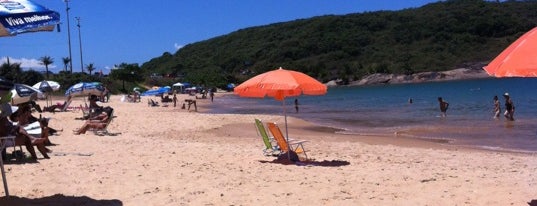 Praia da Bacutia is one of Top 10 favorites places in Guarapari.