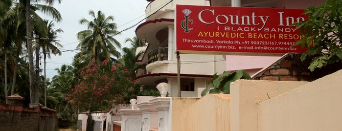 County Inn (Black Sandy) is one of Hotels in Varakala Beach.
