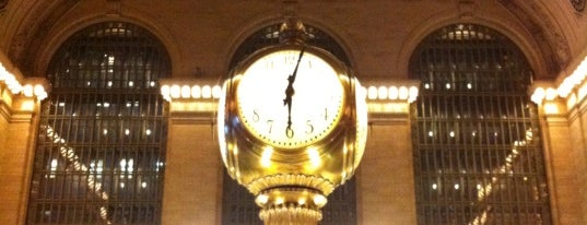 Grand Central Terminal Clock is one of New York Favorites.
