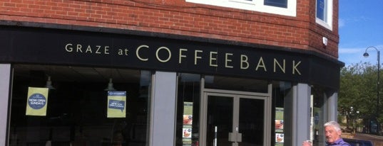 Graze at Coffee Bank is one of Orte, die Carl gefallen.