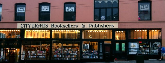 City Lights Bookstore is one of My San Francisco.