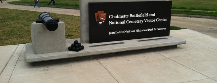 Chalmette National Cemetery is one of United States National Cemeteries.