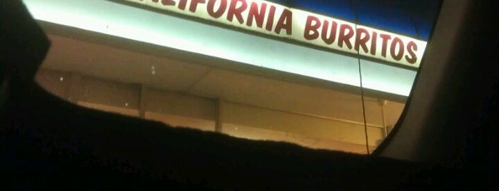 California Burritos is one of SD: Food & Drinks.