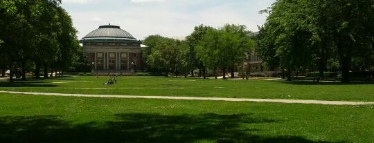 Main Quadrangle is one of Spots to see at Illinois.