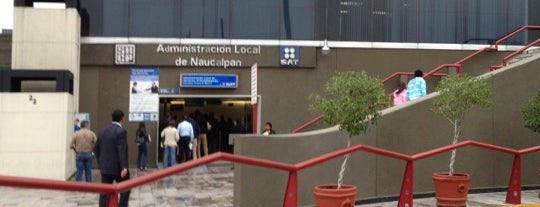 SAT Administración Local Naucalpan is one of สถานที่ที่ Enrique ถูกใจ.