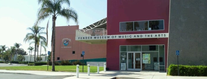 Fender Museum of Music and the Arts is one of museums.