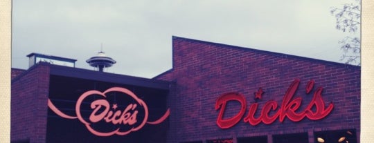 Dick's Drive-In is one of Seattle.