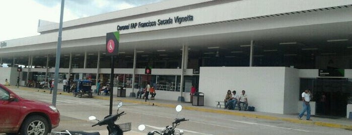 Aeropuerto Internacional Coronel FAP Francisco Secada Vignetta (IQT) is one of Cesar : понравившиеся места.