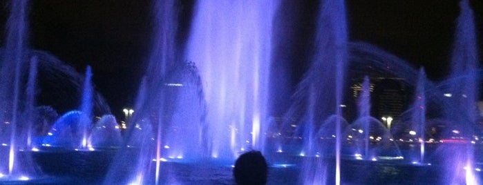 Friendship Fountain is one of Favorites in Downtown Jacksonville.