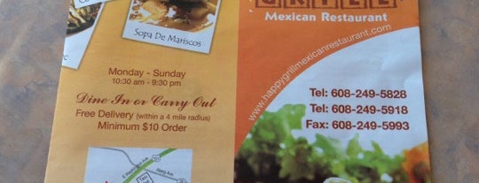 Happy Grill is one of The 11 Best Places with a Buffet in Madison.