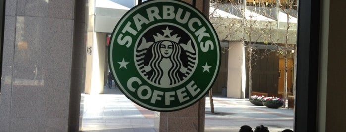 Starbucks is one of T : понравившиеся места.