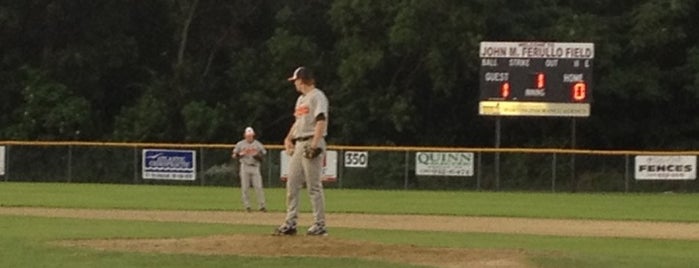 John M. Ferullo Baseball Field is one of Momma's Faves!! 👍💜.