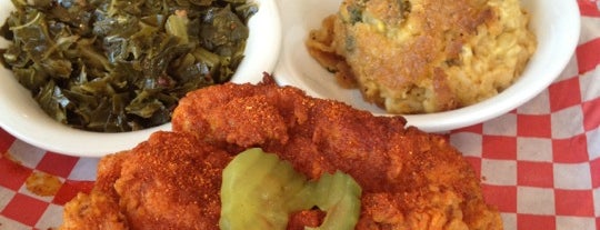 Rocky's Hot Chicken Shack is one of Favorite Spots Around Asheville.