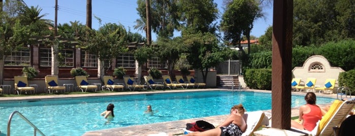 The Arizona Inn Pool is one of Tucson's Best.