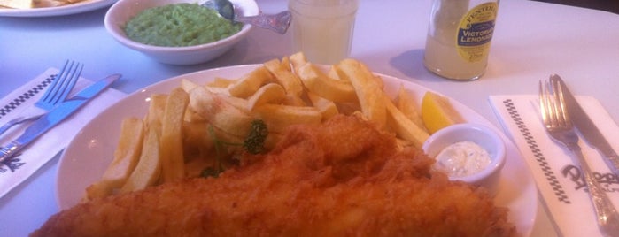 Poppies Fish & Chips is one of London to-do.