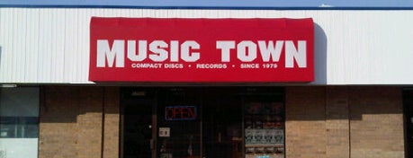 Music Town is one of Houston Record Shops.