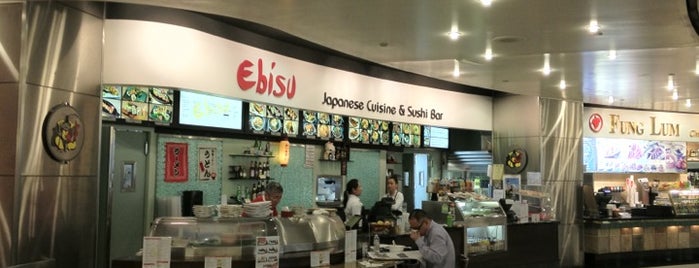 Ebisu is one of Tasty Bites at SFO.