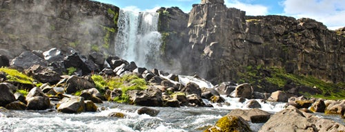 Öxarárfoss is one of Island - nutno vidět.. ;).