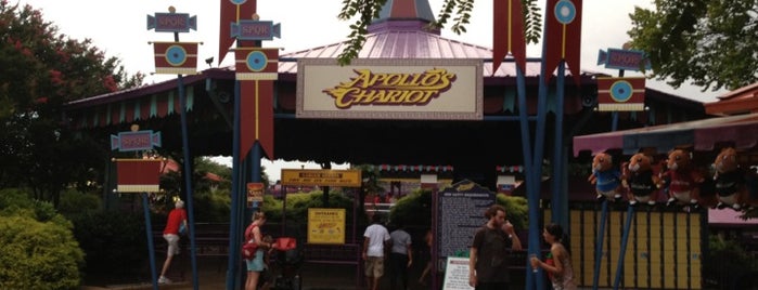 Apollo's Chariot - Busch Gardens is one of Lieux qui ont plu à Ethan.