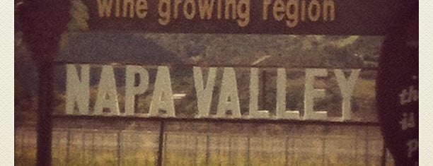 "Welcome to Napa Valley" Sign is one of Napa/Sonoma.