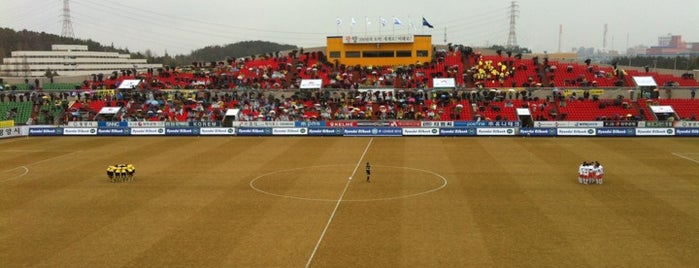 Gwangyang Football Stadium is one of 핫스팟in광양.