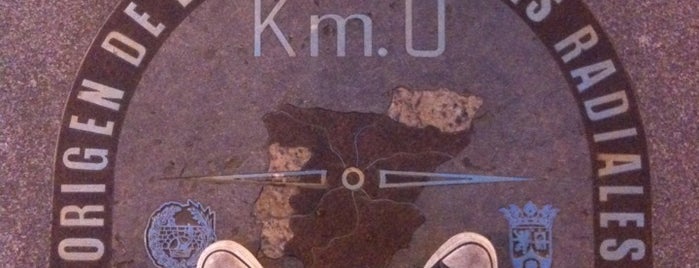 Kilómetro 0 is one of Madrid.