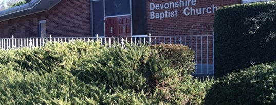 Devonshire Baptist Church is one of Tempat yang Disukai Daniel.
