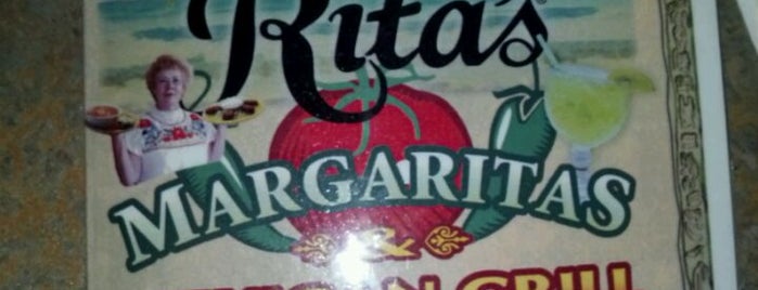 Ritas Margaritas & Mexican Grill is one of Lugares guardados de Philip.