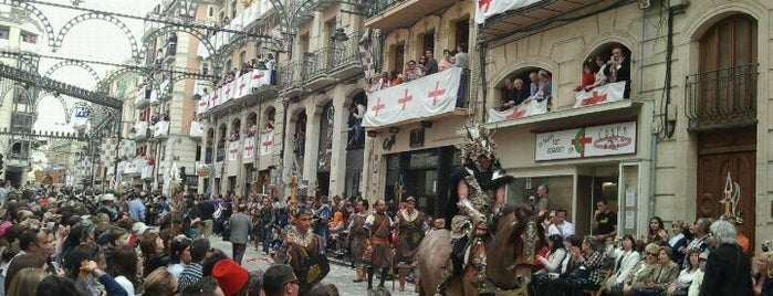 Fiestas de Moros y Cristianos en honor a San Jorge is one of Visit Alcoy.