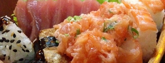Shinjiru Sushi Bar is one of Locais salvos de Fabio.