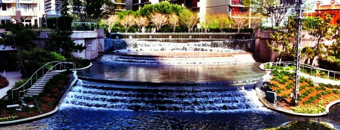 Water Court at California Plaza is one of L.A. Saturdays.