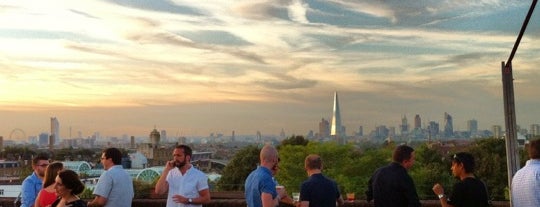 Frank's Café & Campari Bar is one of London To Do.