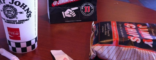 Jimmy John's is one of Tempat yang Disukai Dave.