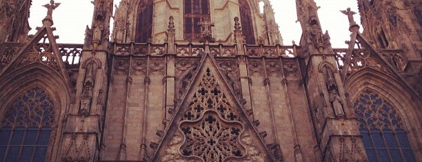 Catedral de la Santa Cruz y Santa Eulalia is one of A donde vamos en Barcelona.