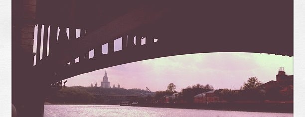 Андреевский ж/д мост is one of Bridges in Moscow.