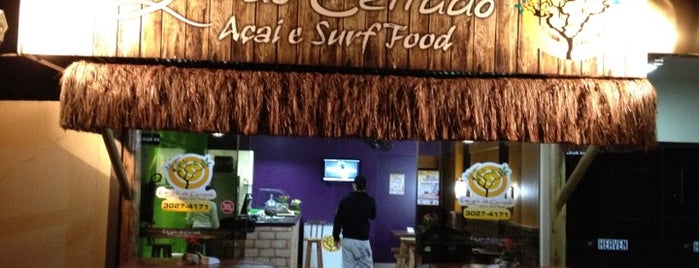Energia do Cerrado Açaí e Surf Food is one of Mp 님이 저장한 장소.