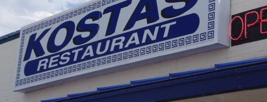 Kostas Restaurant is one of สถานที่ที่ Greg ถูกใจ.