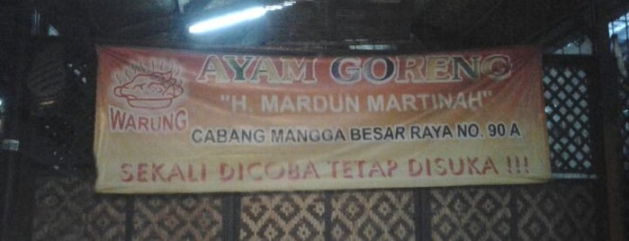 Ayam Mardun Martinah is one of Lieux qui ont plu à Gerald.