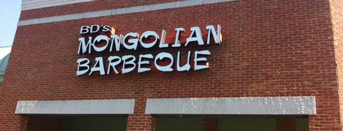 BD's Mongolian Barbeque is one of Dana’s Liked Places.