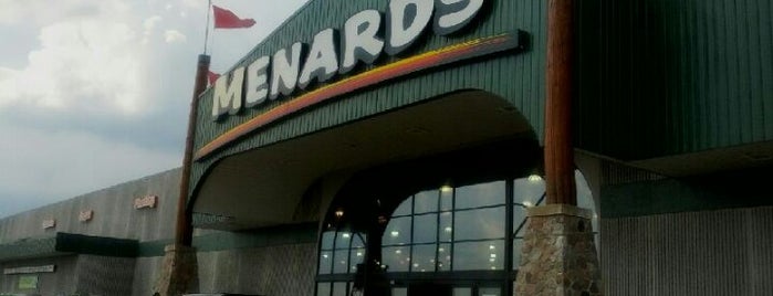 Menards is one of check ins.