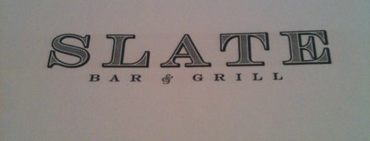 Slate Bar & Grill is one of Locais curtidos por Chris.