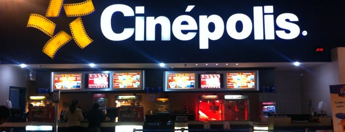 Cinépolis is one of Lugares frequentados.