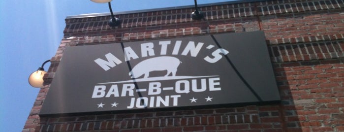 Martin's Bar-B-Que Joint is one of nashville.