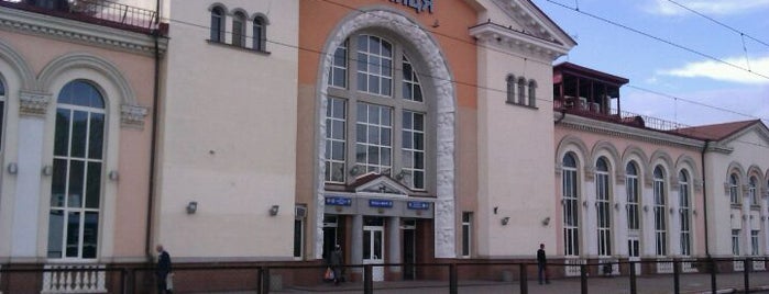 Железнодорожный вокзал «Винница» is one of ЖД Вокзалы.