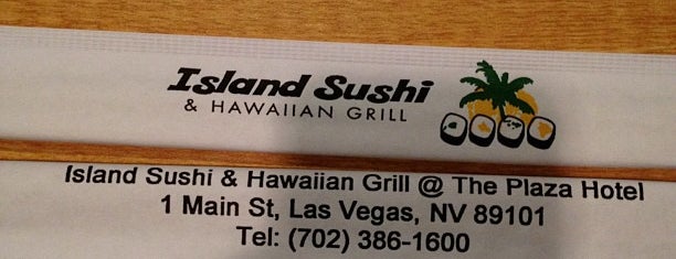 Island Sushi & Grill is one of Downtown Las Vegas.